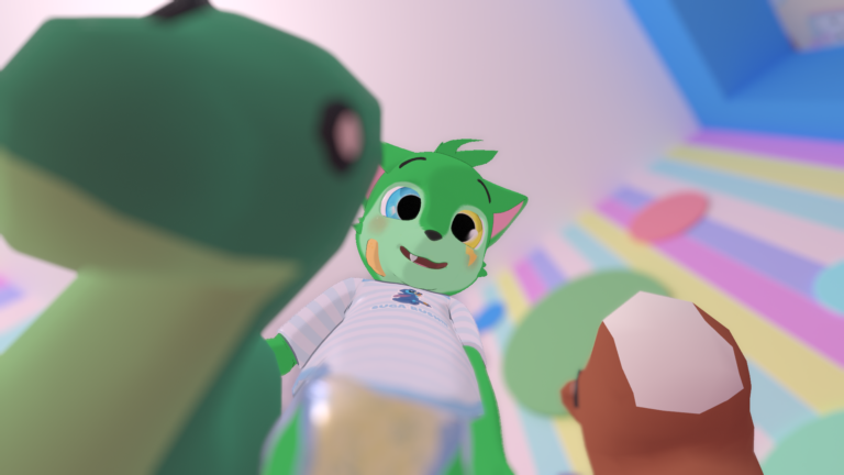 Stuff animal playtime
